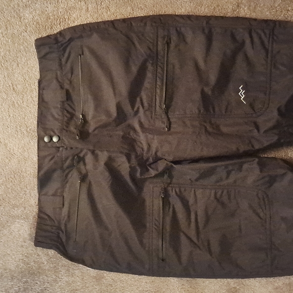 Lrg TRAILSIDE SUPPLY CO Mens-Ski-Snow-Snowboard-Pants, Wind/Waterproof Insulated - Picture 2 of 6